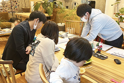 打ち合わせ風景