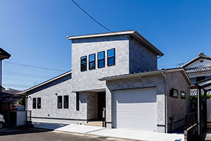 スキップフロアのあるお家